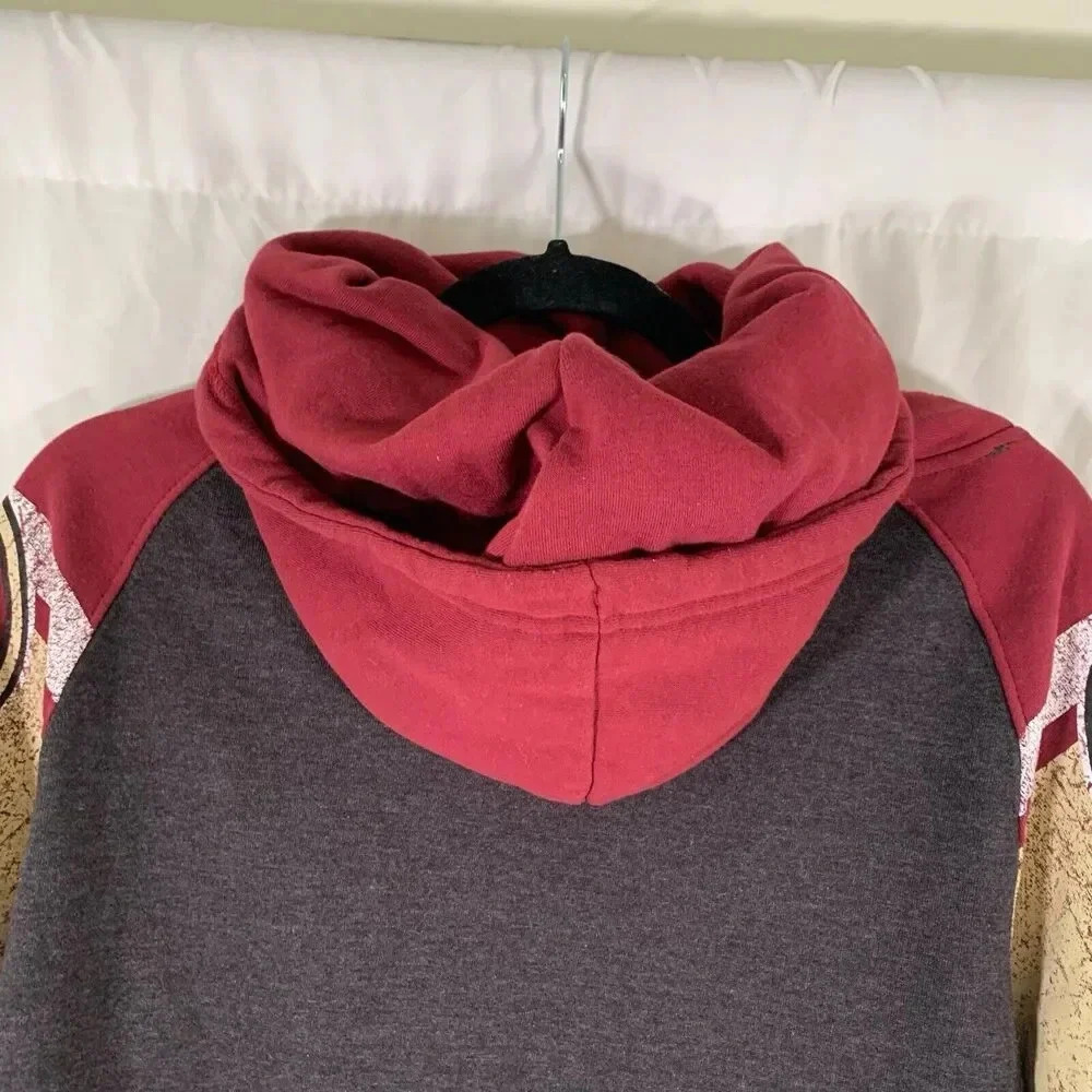 Florida State Hoodie Women's Medium Red Black Drawstring Front Pocket - Picture 11 of 11
